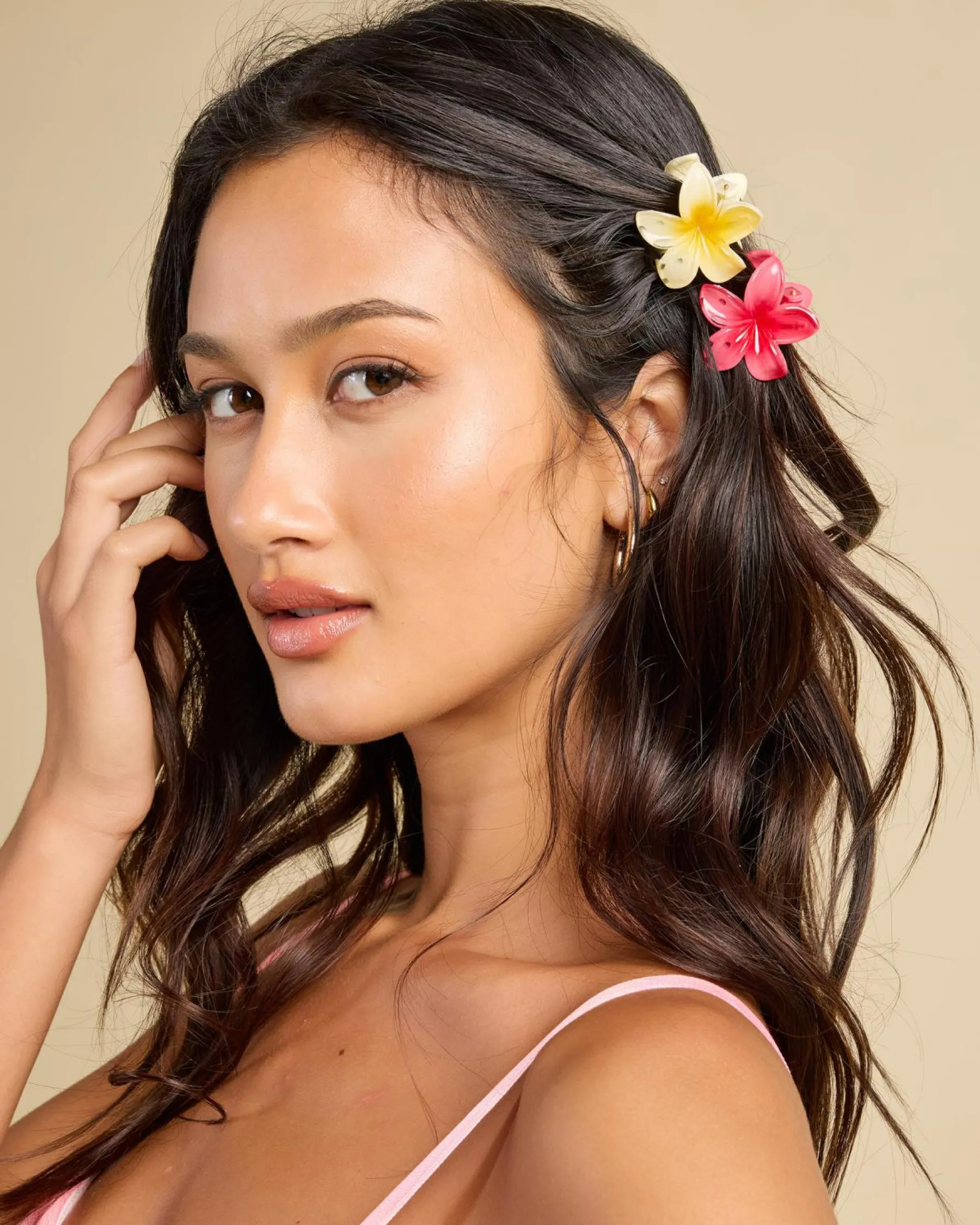 Outlet Baby Frangipani Hair Claw Clip Pack Kids Face & Body