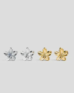 Face & Body*Karyn In LA Baby Frangipani Hair Claw Clip Pack Silver/gold