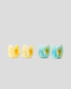 Best Baby Hibiscus Flower Hair Claw Clip Pack Kids Face & Body