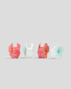 Sale Baby Hibiscus Flower Hair Claw Clip Pack Kids Face & Body