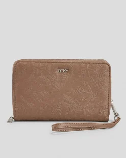 Wallets|Travel Accessories*Roxy Back In Brooklyn Travel Wallet Woodsmoke