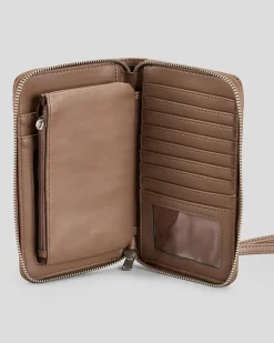 Wallets|Travel Accessories*Roxy Back In Brooklyn Travel Wallet Woodsmoke