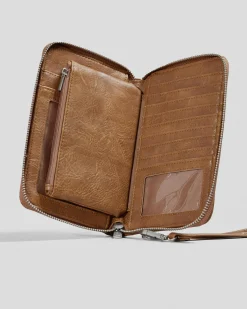 Wallets|Wallets*Roxy Back In Brooklyn Travel Wallet Camel