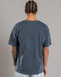 Tops & T-Shirts*Billabong Bad Dog OG T-Shirt Midnight Blue