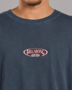 Tops & T-Shirts*Billabong Bad Dog OG T-Shirt Midnight Blue