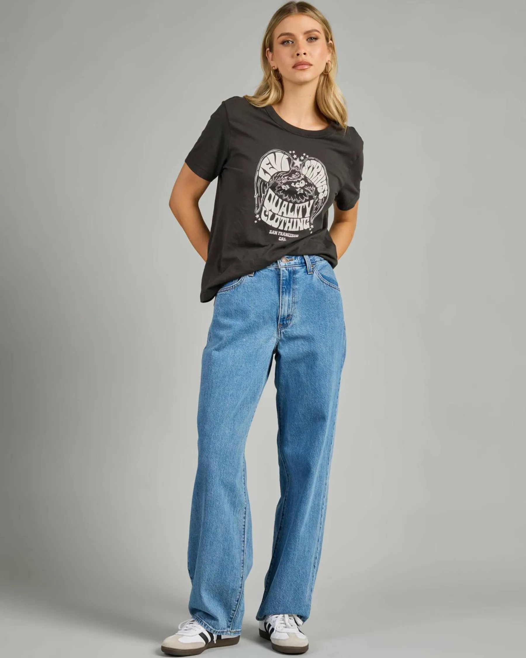 Discount Baggy Dad Jeans Women Denim|Bottoms
