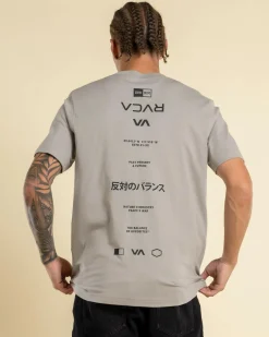 Tops & T-Shirts*RVCA Balance Credits T-Shirt Overcast
