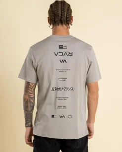 Tops & T-Shirts*RVCA Balance Credits T-Shirt Overcast