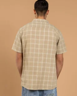 Sale Balance Short Sleeve Shirt Tops & T-Shirts|Linen Blend