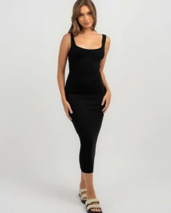 Dresses*Ava And Ever Bambi Midi Dress Black
