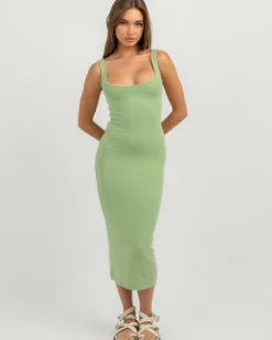 Dresses*Ava And Ever Bambi Midi Dress Pistachio