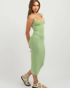 Dresses*Ava And Ever Bambi Midi Dress Pistachio