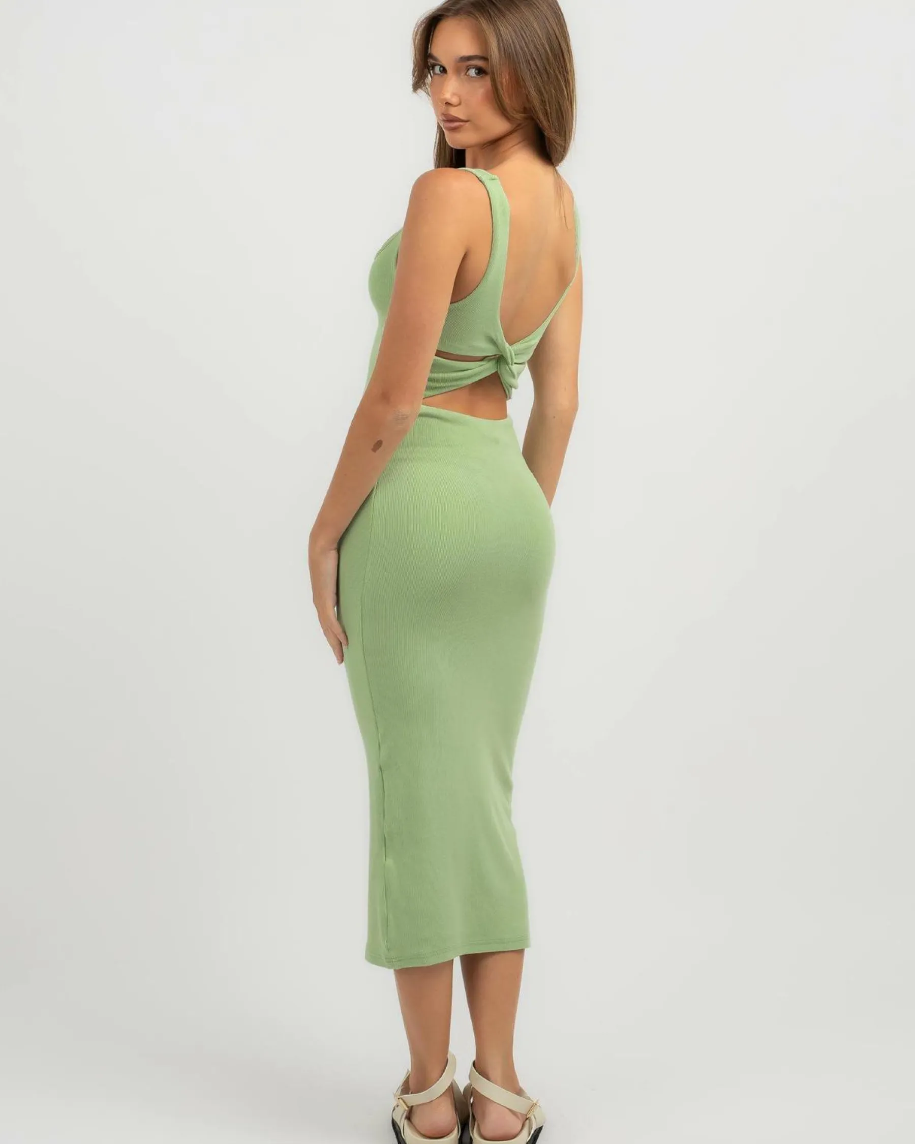 Dresses*Ava And Ever Bambi Midi Dress Pistachio