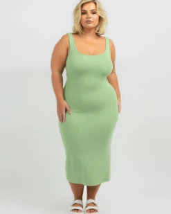 Dresses*Ava And Ever Bambi Midi Dress Pistachio