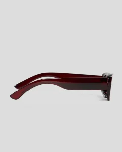 Sunglasses*Indie Eyewear Bambi Sunglasses Crystal Berry/smoke