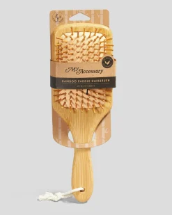 Face & Body*Get It Now Bamboo Paddle Brush Natural