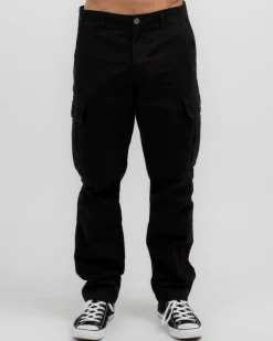 Shorts & Bottoms*Jacks Banished Cargo Pants Washed Black