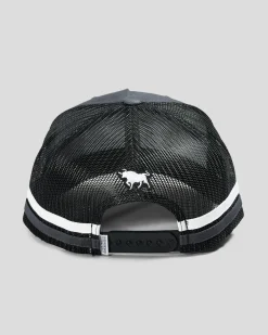 Headwear*Ringers Western Banks Trucker Cap Charcoal