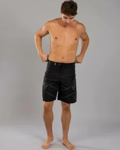 Board Shorts|Shorts & Bottoms*Dexter Bar Hop Board Shorts Black/silver