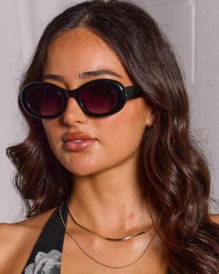 Sunglasses*Indie Eyewear Barby Sunglasses Black/smoke