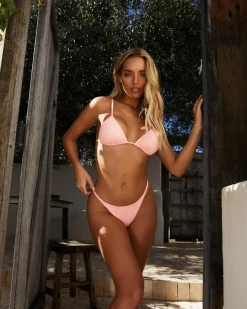 Bikinis*Kaiami Barcelona G-String Bikini Bottom Peach Fuzz
