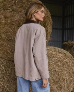 Jackets & Coats|Denim*Ava And Ever Barn Jacket Latte