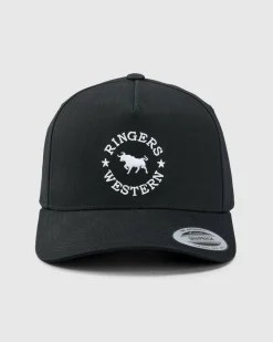 Headwear*Ringers Western Baseball Cap Black