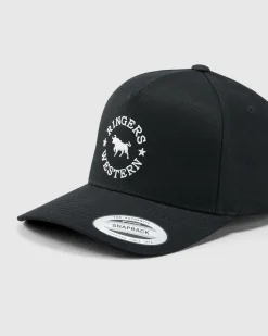 Headwear*Ringers Western Baseball Cap Black