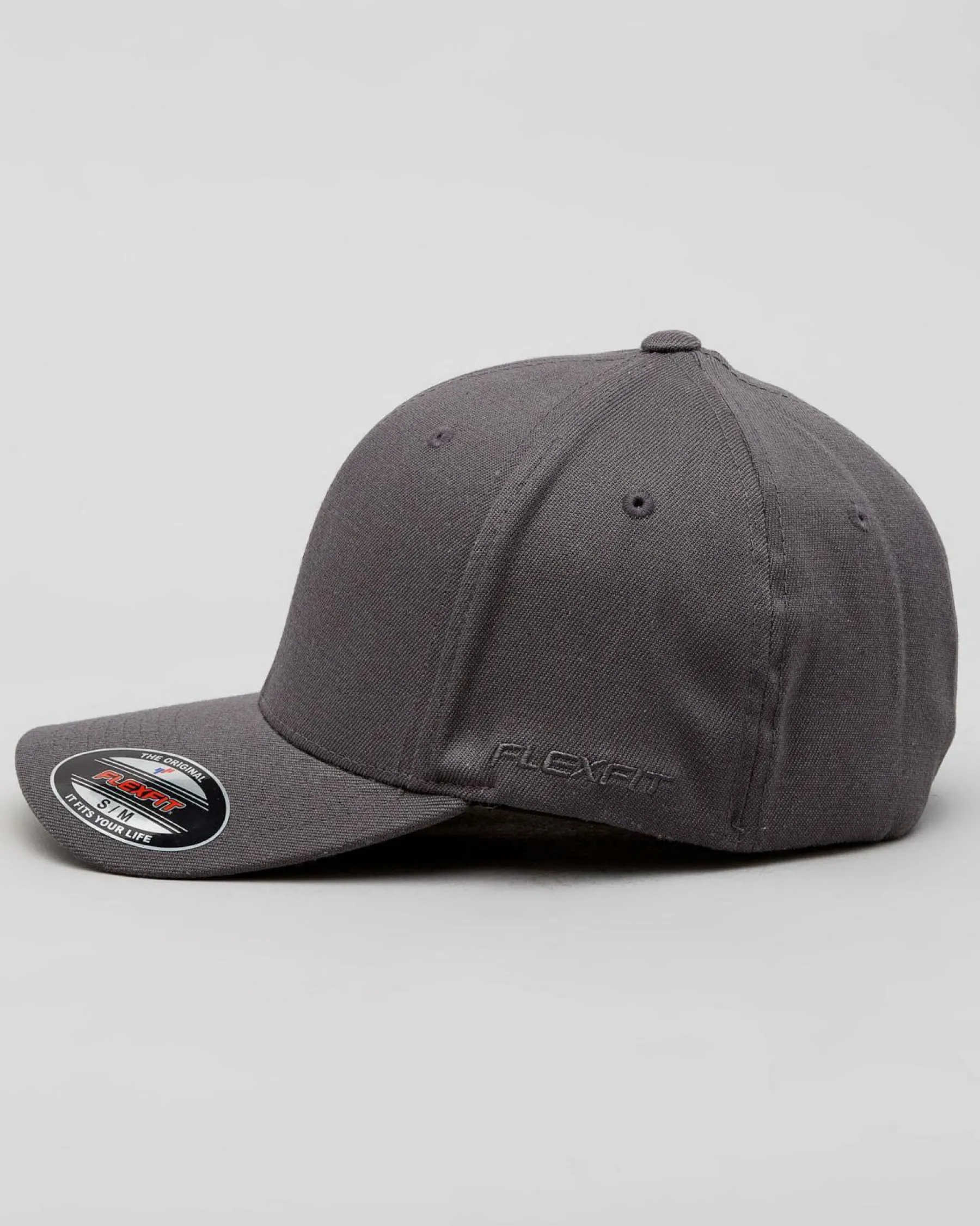 Headwear*Flexfit Basic Cap Dark Charcoal