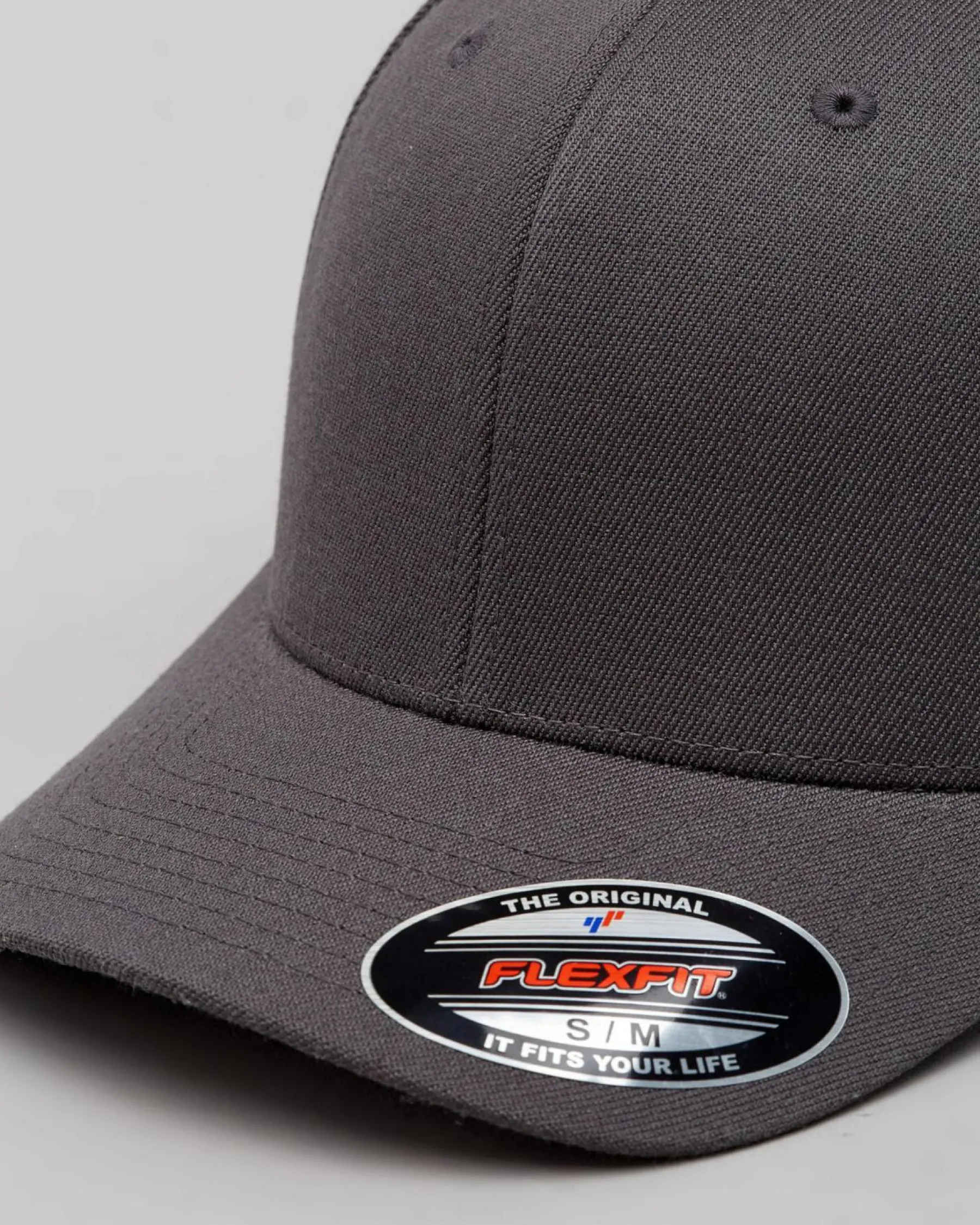 Headwear*Flexfit Basic Cap Dark Charcoal