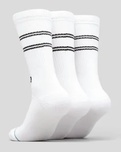 Socks*Stance Basic Crew Socks 3 Pack White