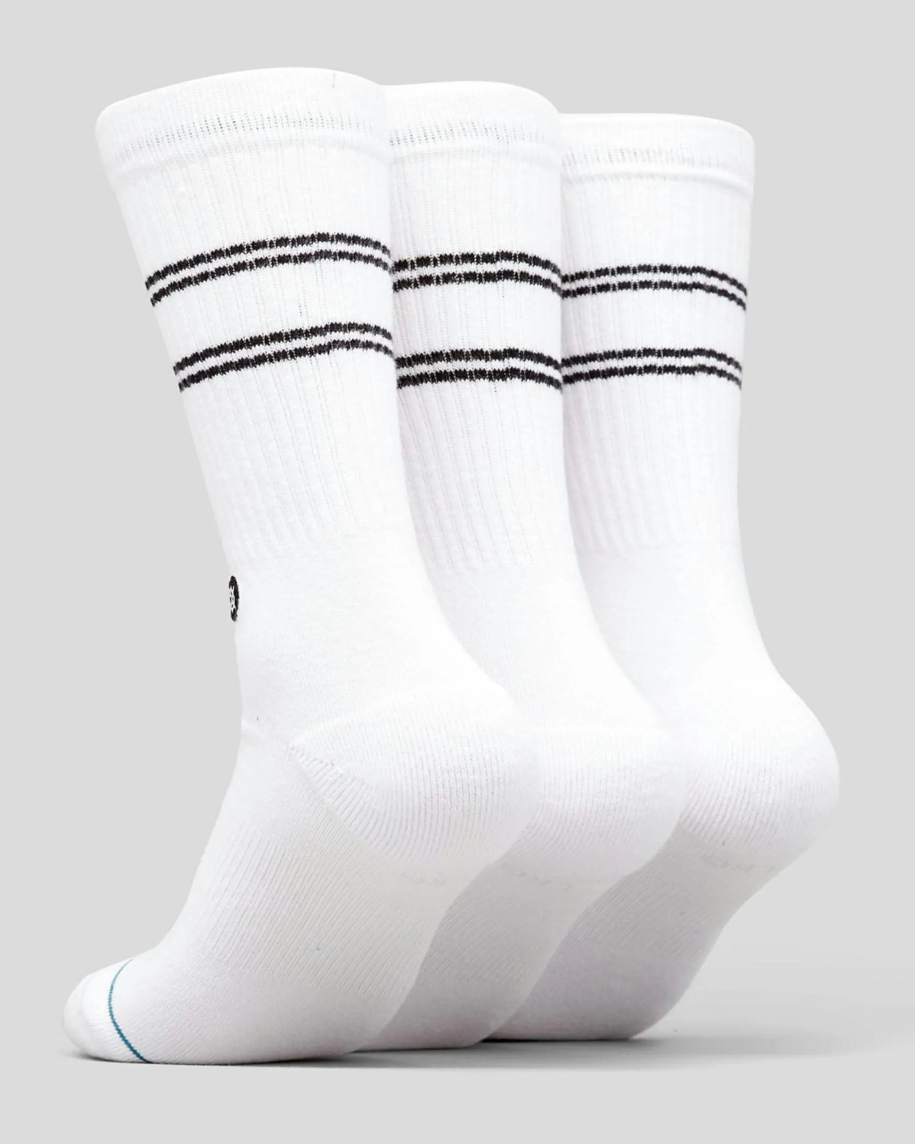 Socks*Stance Basic Crew Socks 3 Pack White