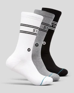 Discount Basic Crew Socks 3 Pack Socks