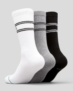 Discount Basic Crew Socks 3 Pack Socks