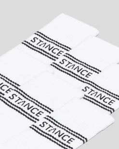 Socks*Stance Basic Crew Socks 6 Pack White