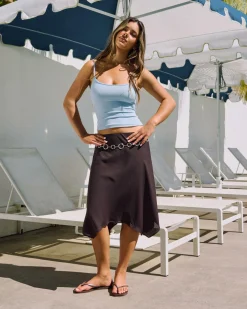 Online Basic Fine Rib Cami Top Women Tops