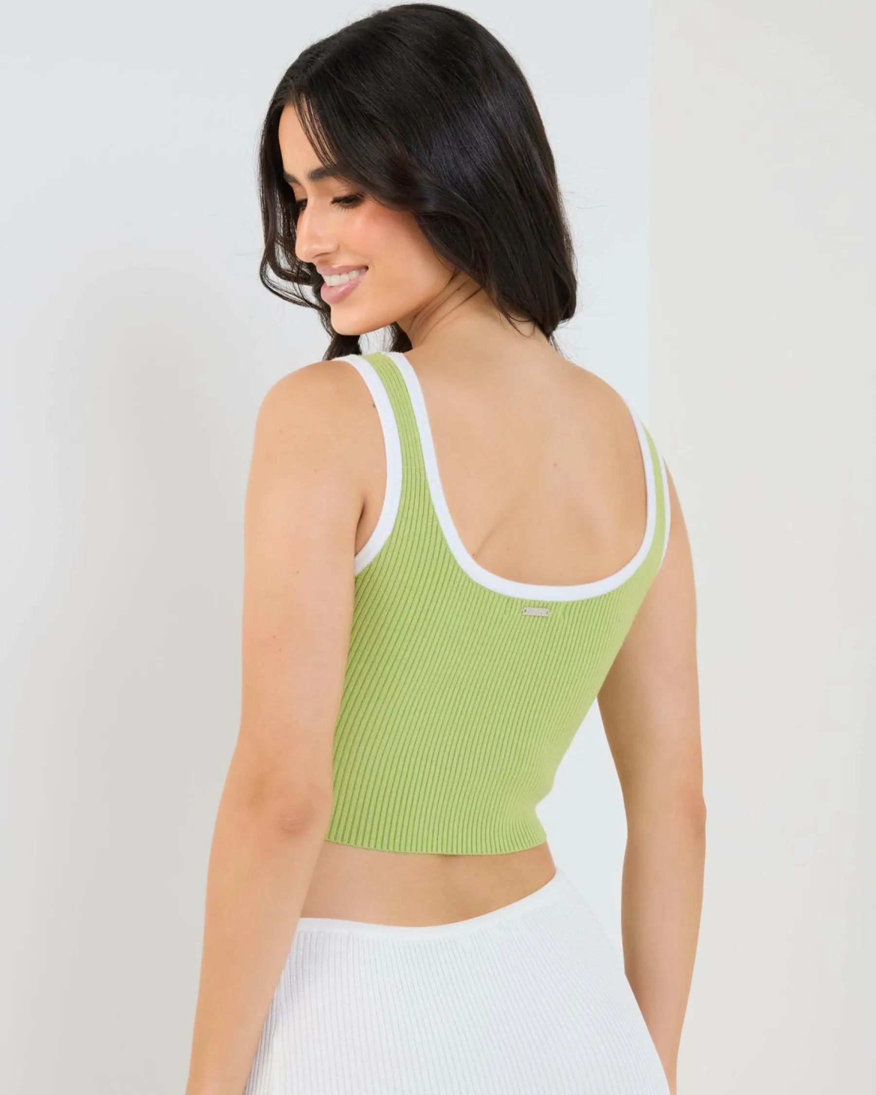 Hot Basic Knit Top Women Tops