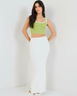 Hot Basic Knit Top Women Tops