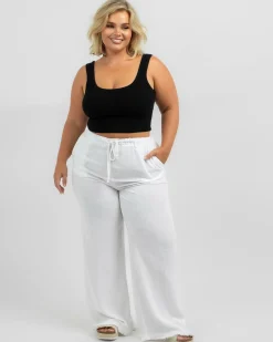 Tops*Mooloola Basic Knit Top Black