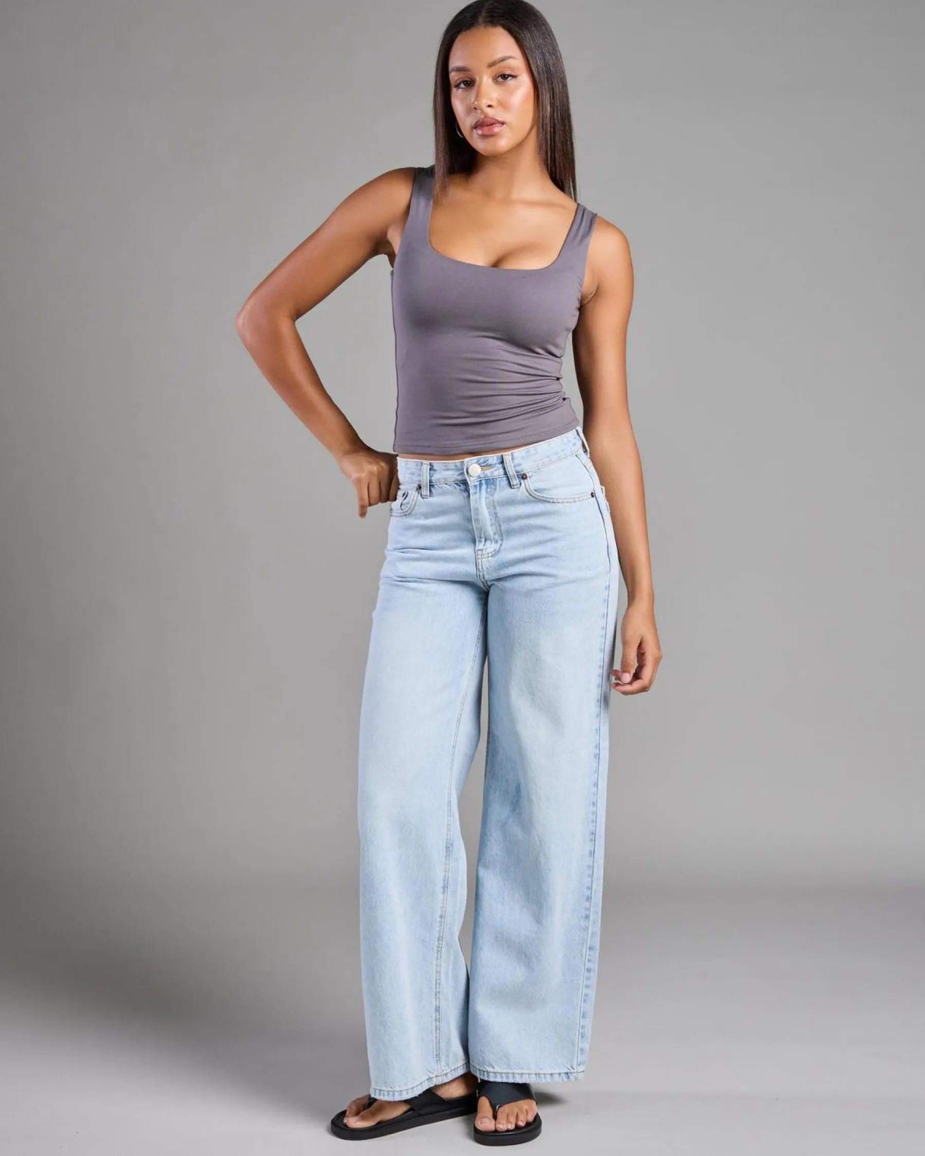 Hot Basic Super Soft Tank Top Women Tops