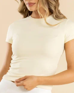 Basic Super Soft Tee Women Tops