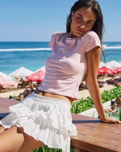 New Basic Super Soft Tee Women Tops