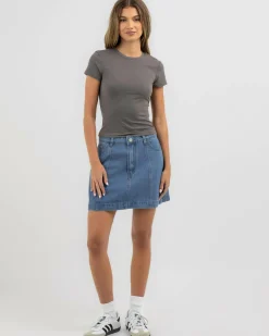 New Basic Super Soft Tee Women Tops