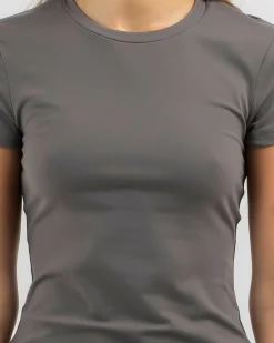 New Basic Super Soft Tee Women Tops