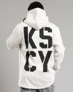 Hoodies & Sweatshirts*Kiss Chacey Bask Dual Curved Hoodie Glacier Grey