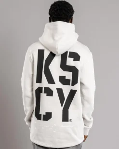 Hoodies & Sweatshirts*Kiss Chacey Bask Dual Curved Hoodie Glacier Grey