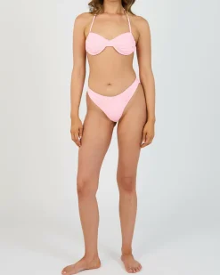 Bikinis*Topanga Baxter Underwire Bikini Top Strawberry Gelato