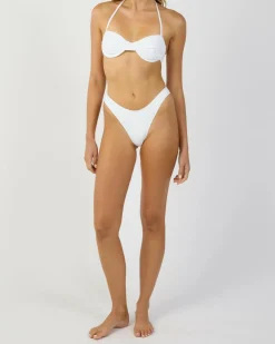Bikinis*Topanga Baxter Underwire Bikini Top White