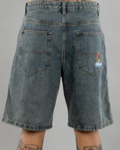 Denim|Shorts & Bottoms*Worship Supplies Be Cool Big Dawg Jean Shorts Blue Haze