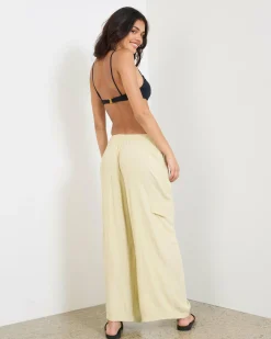 Bottoms*Billabong Beach Babe Cargo Beach Pants Wasabi